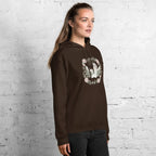 ROSENWREATH women’s hoodie - Dark Chocolate / S - Printoo Shop - 1676292_5554