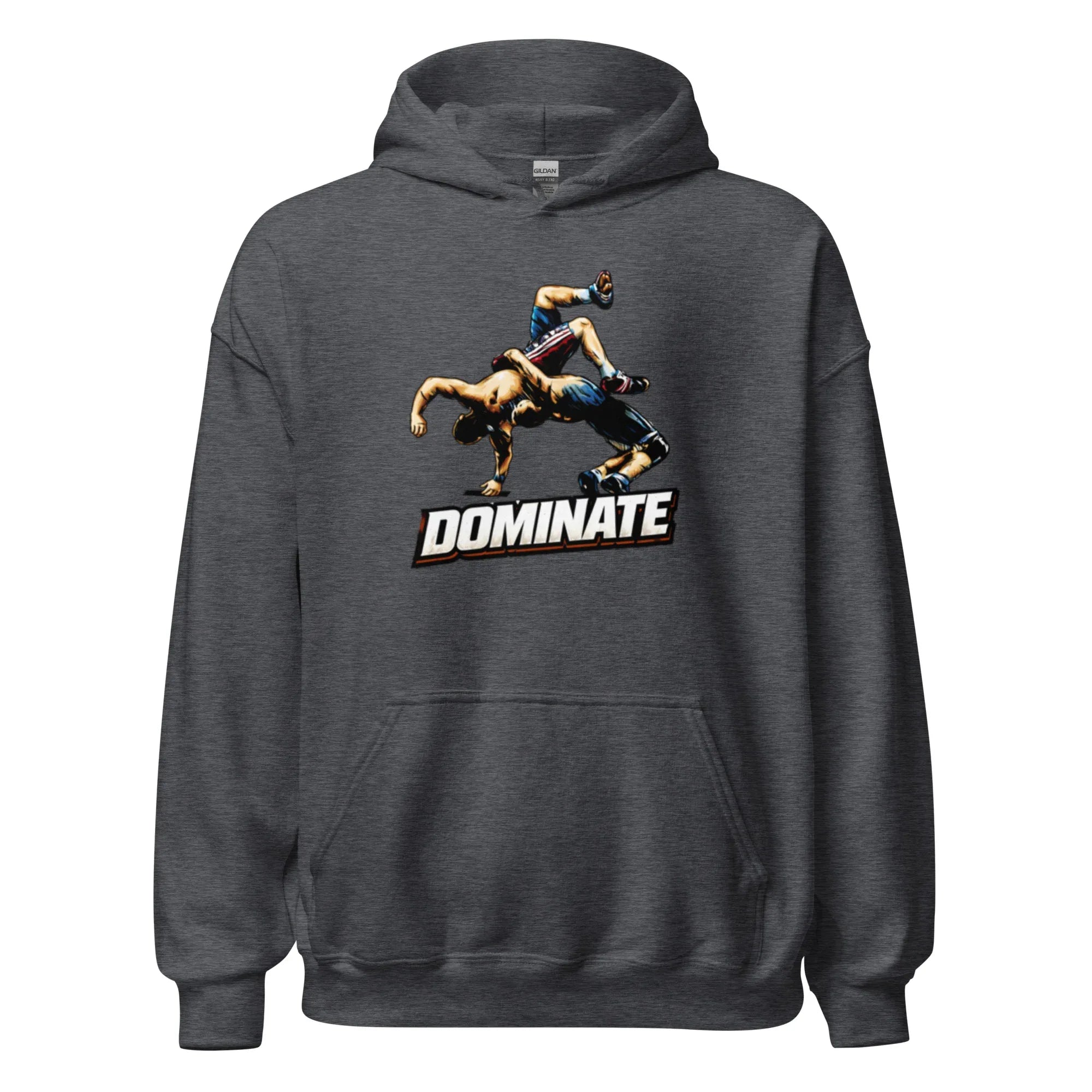DOMINATE men’s hoodie - Black / S - Printoo Shop - 3563588_5530