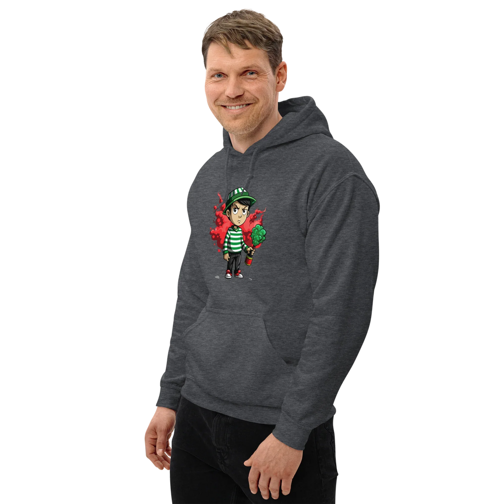 STREET FLARE men’s hoodie - Black / S - Printoo Shop - 4169729_5530