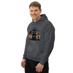 ZEN PAGODA NIGHT men’s hoodie - Dark Chocolate / S - Printoo Shop - 6834073_5554