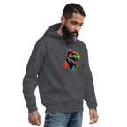 NEON REX men’s hoodie - Black / S - Printoo Shop - 6780250_5530