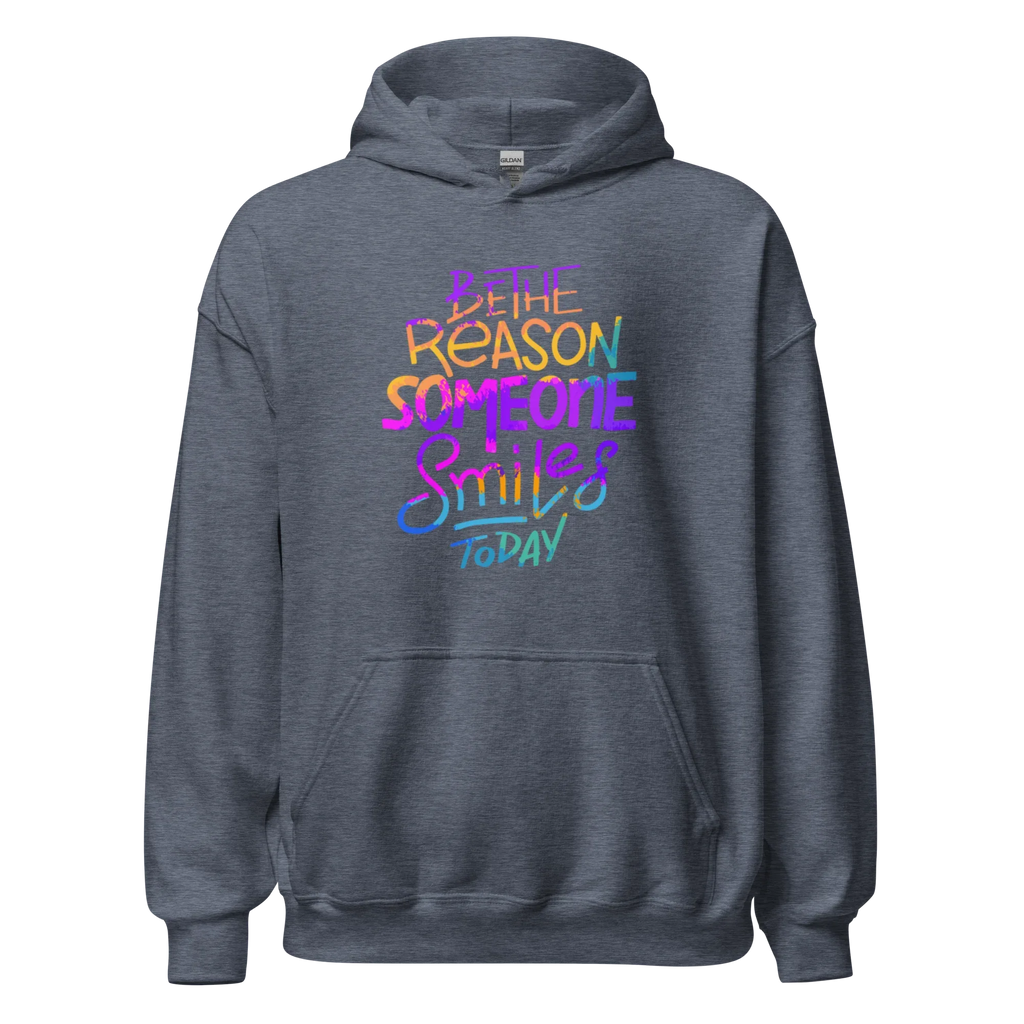 SMILE REASON men’s hoodie - Black / S - Printoo Shop - 2044547_5530