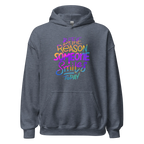 SMILE REASON men’s hoodie - Black / S - Printoo Shop - 2044547_5530