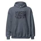 DOODLE VIBES men’s hoodie - Indigo Blue / S - Printoo Shop - 2889554_5562