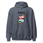 RETRO VIBE TAPE ART men’s hoodie - Dark Heather / S - Printoo Shop - 7723656_10806