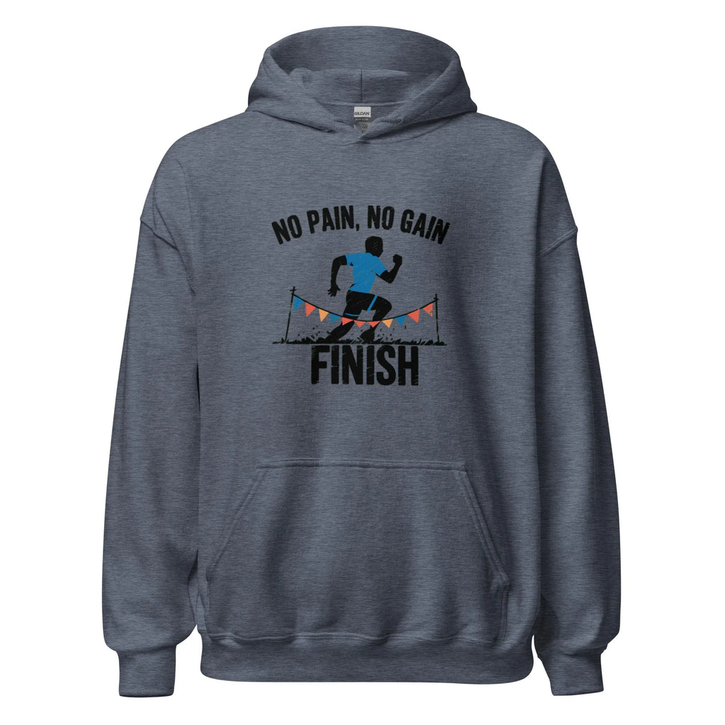 FINISH LINE VICTORY men’s hoodie - Royal / S - Printoo Shop - 3798739_16850