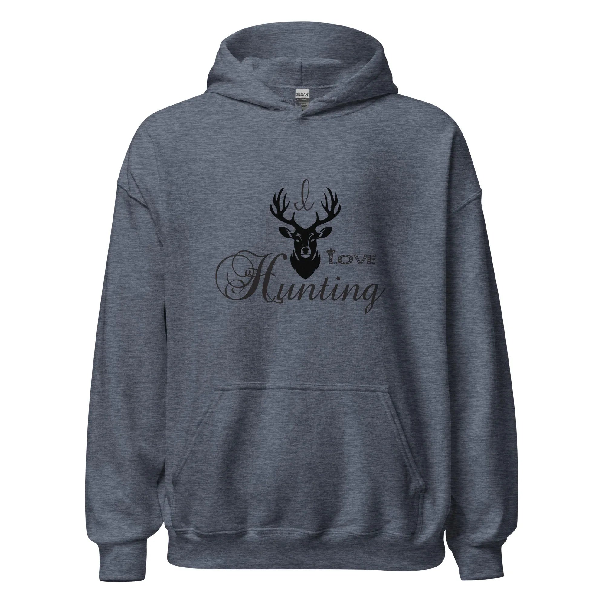 ROYAL HUNTING SPIRIT men’s hoodie - Indigo Blue / S - Printoo Shop - 6146806_5562
