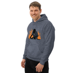 FLAME SET men’s hoodie - Black / S - Printoo Shop - 6567150_5530