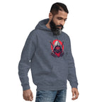 CYBER SHOGUN men’s hoodie - Black / S - Printoo Shop - 6796724_5530