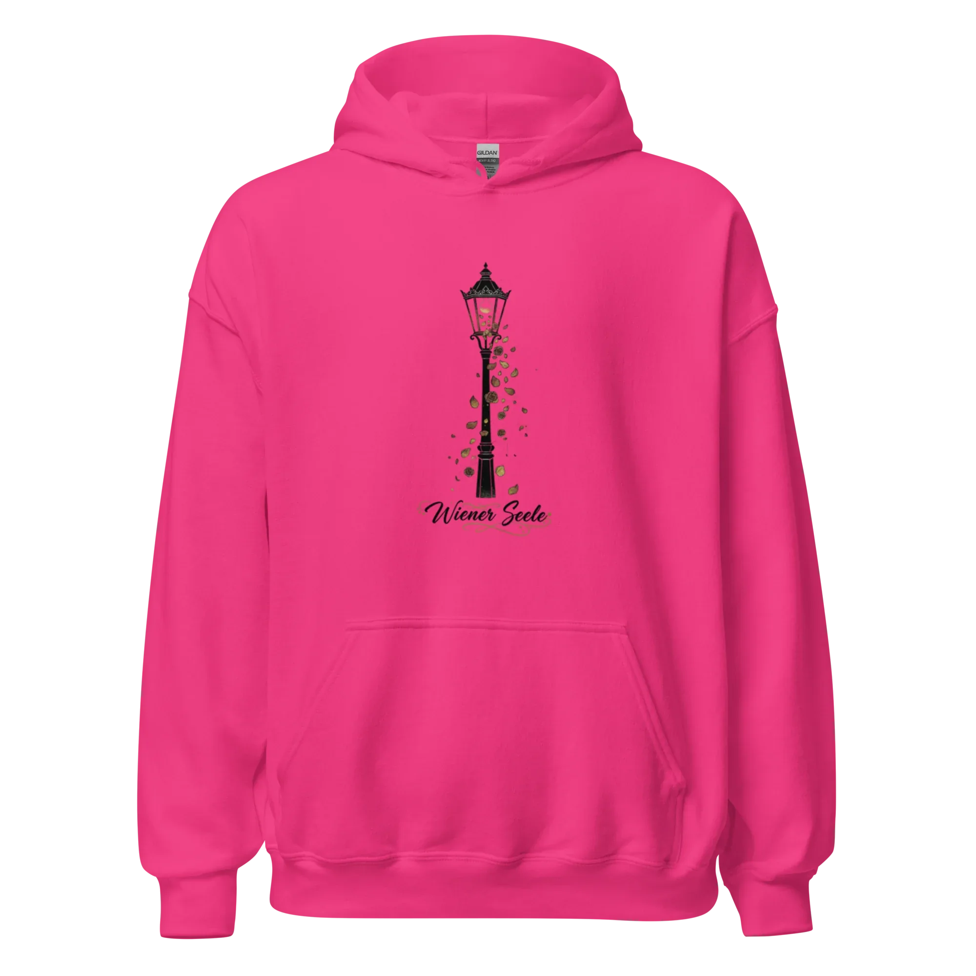 WIENER SEELE women’s hoodie - Heliconia / S - Printoo Shop - 2741012_22257