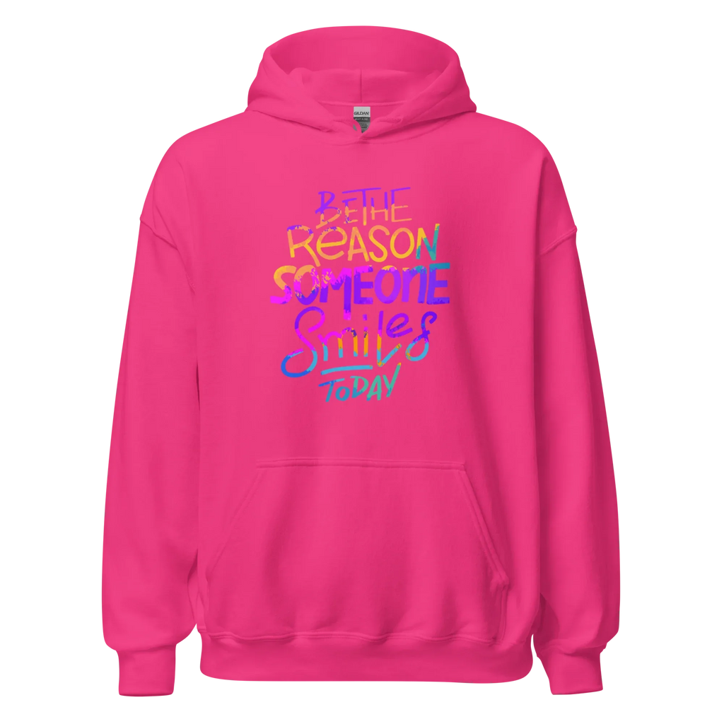 SMILE REASON women’s hoodie - Red / S - Printoo Shop - 2866886_5538