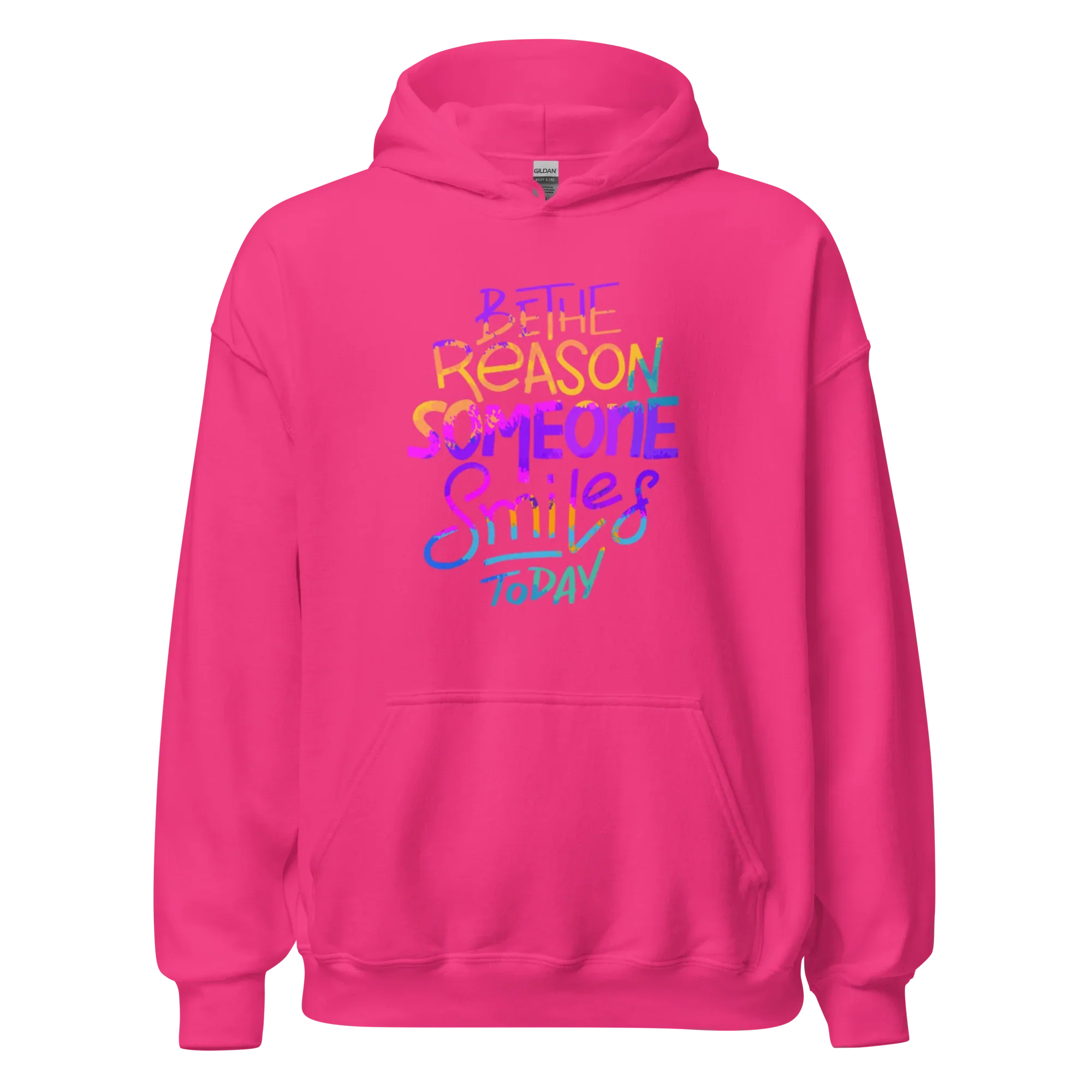 SMILE REASON women’s hoodie - Red / S - Printoo Shop - 2866886_5538