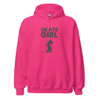 SKATE GIRL ADRENALINE women’s hoodie - Red / S - Printoo Shop - 5362049_5538