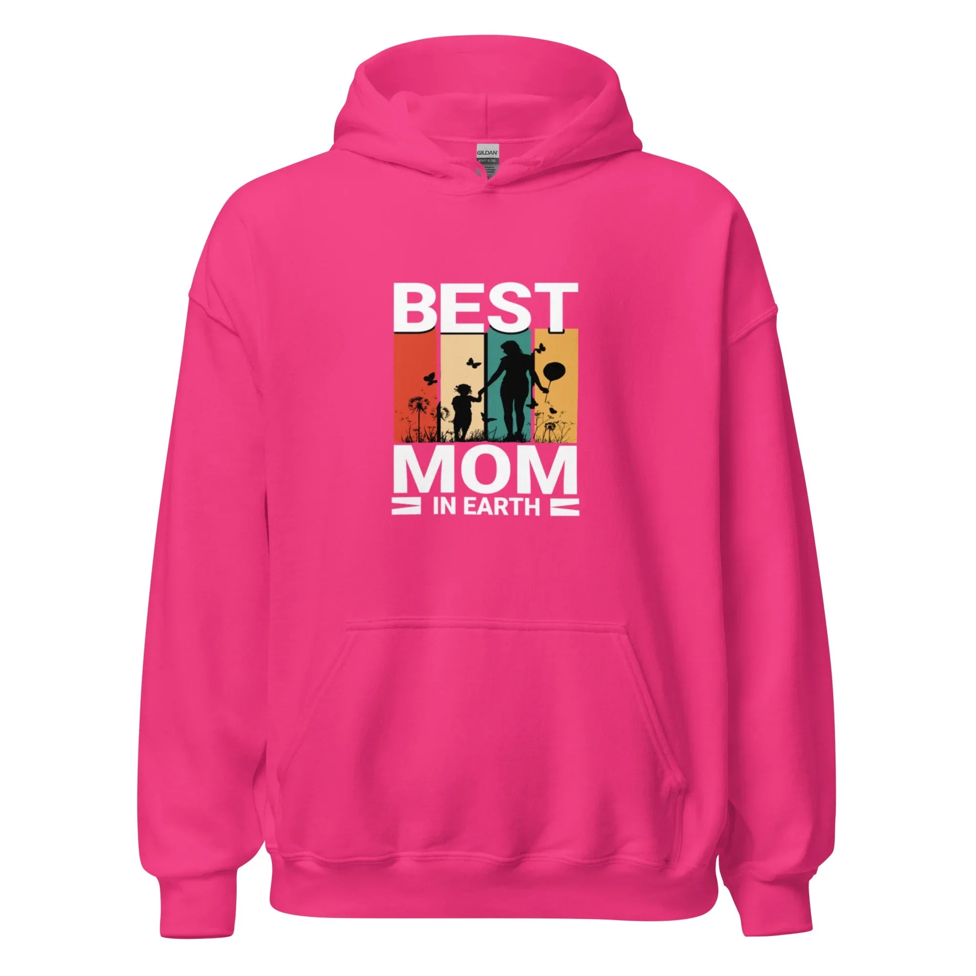 BEST MOM IN EARTH women’s hoodie - Black / S - Printoo Shop - 3035506_5530