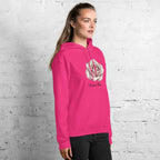WIENER ROSE women’s hoodie - Heliconia / S - Printoo Shop - 1746802_22257