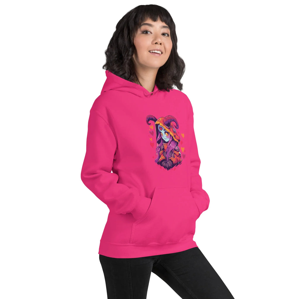 HEART GUARDIAN women’s hoodie - Red / S - Printoo Shop - 8123540_5538