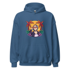 RELAXED COOL women’s hoodie - Black / S - Printoo Shop - 9602728_5530