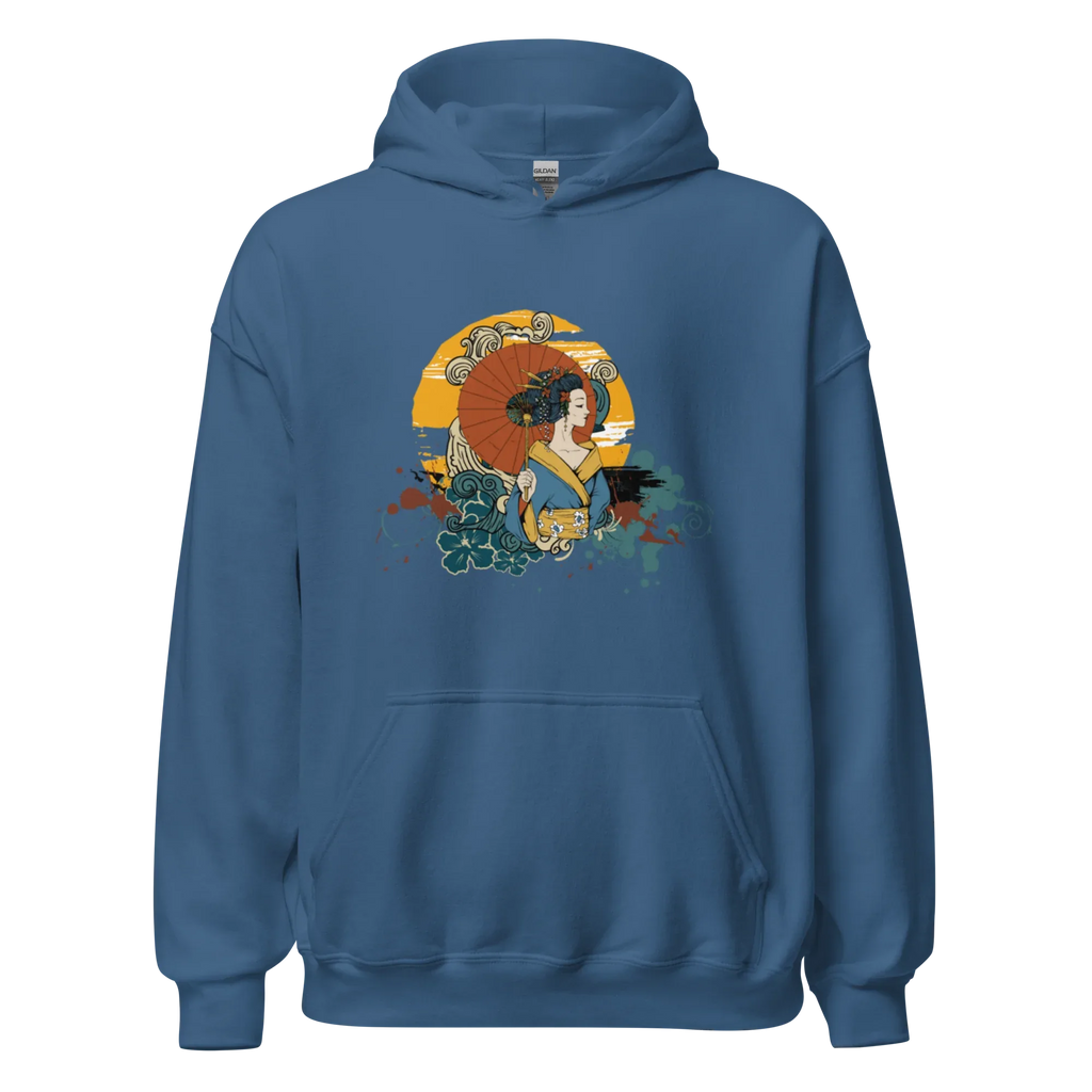 BEAUTY IN BLOOM women’s hoodie - Black / S - Printoo Shop - 7184418_5530