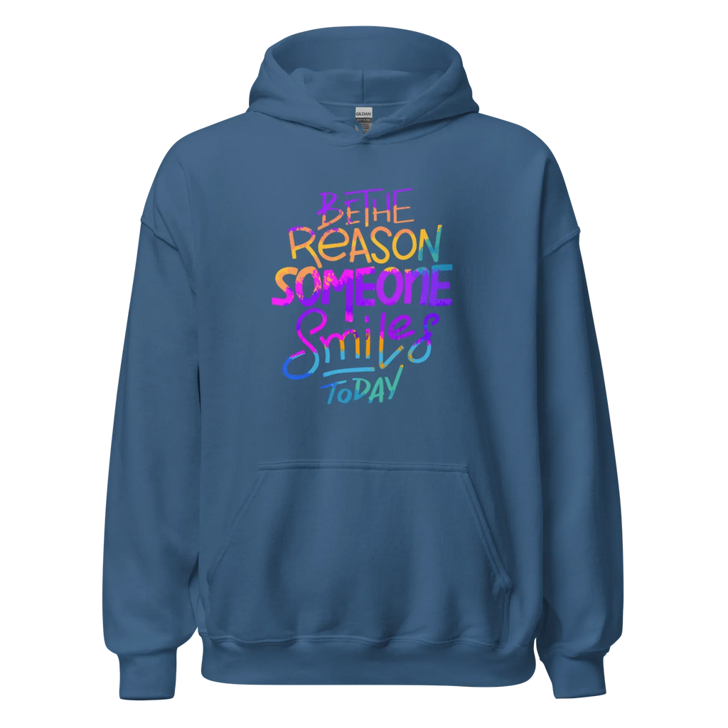 SMILE REASON men’s hoodie - Black / S - Printoo Shop - 2044547_5530