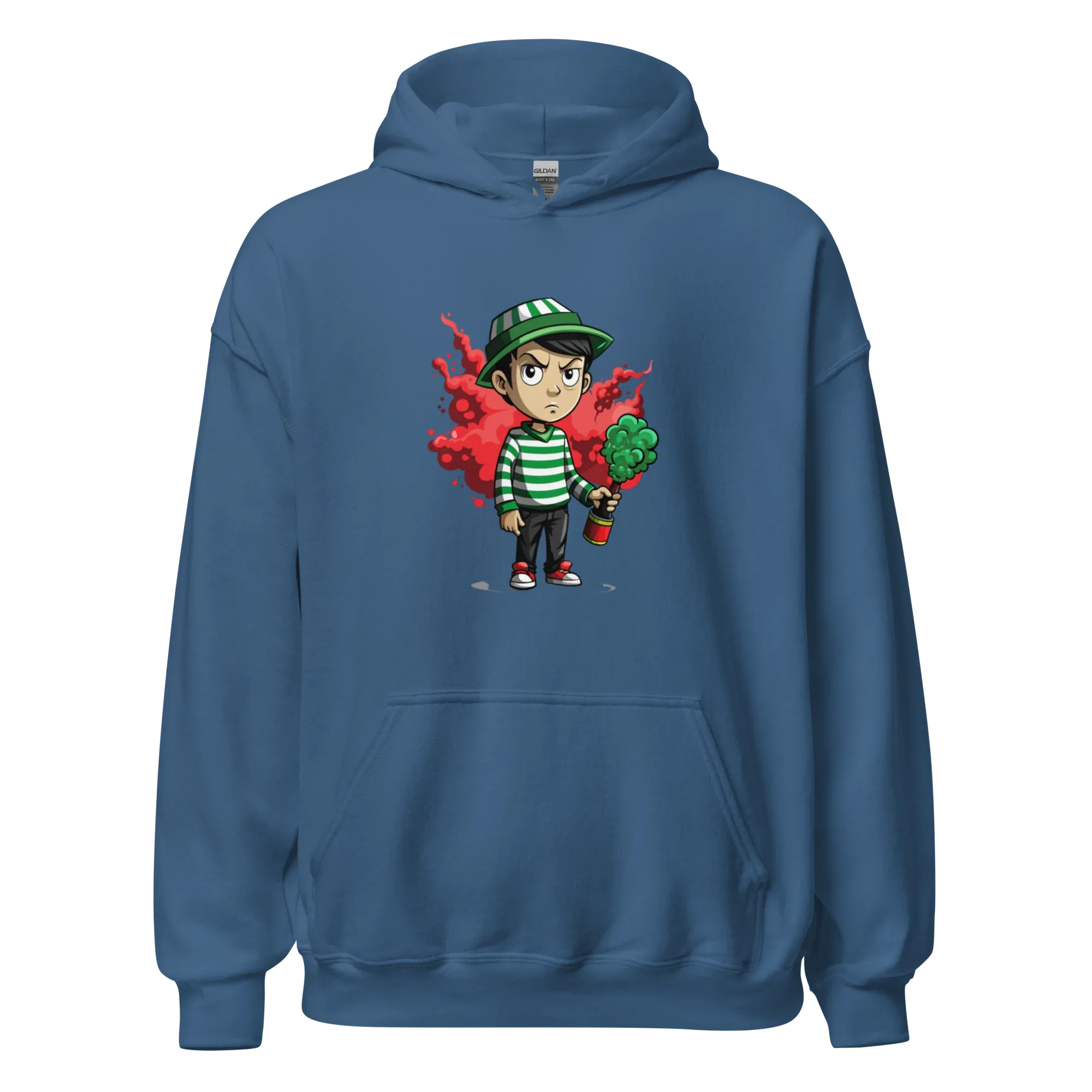 STREET FLARE men’s hoodie - Black / S - Printoo Shop - 4169729_5530