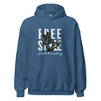 FREE STYLE SKATE VIBE men’s hoodie - Black / S - Printoo Shop - 9560204_5530