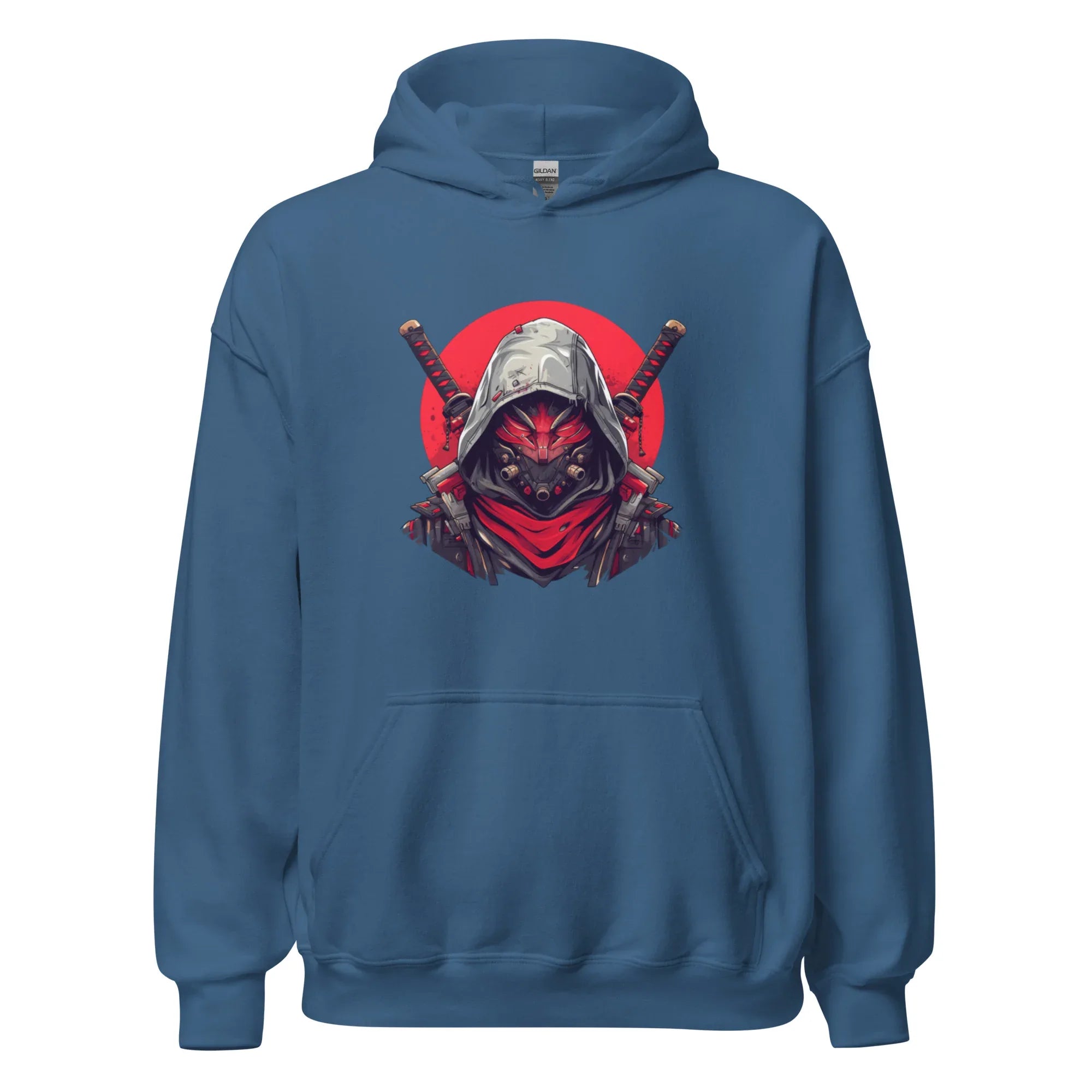 CYBER SHOGUN men’s hoodie - Black / S - Printoo Shop - 6796724_5530