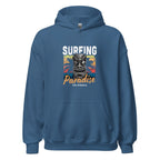 SURFING PARADISE men’s hoodie - Black / S - Printoo Shop - 4663725_5530