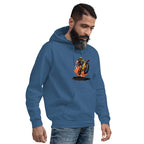 DOWNHILL ADRENALINE men’s hoodie - Indigo Blue / S - Printoo Shop - 9316119_5562
