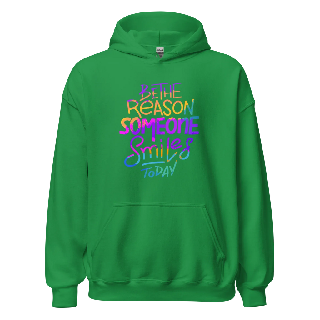 SMILE REASON men’s hoodie - Black / S - Printoo Shop - 2044547_5530