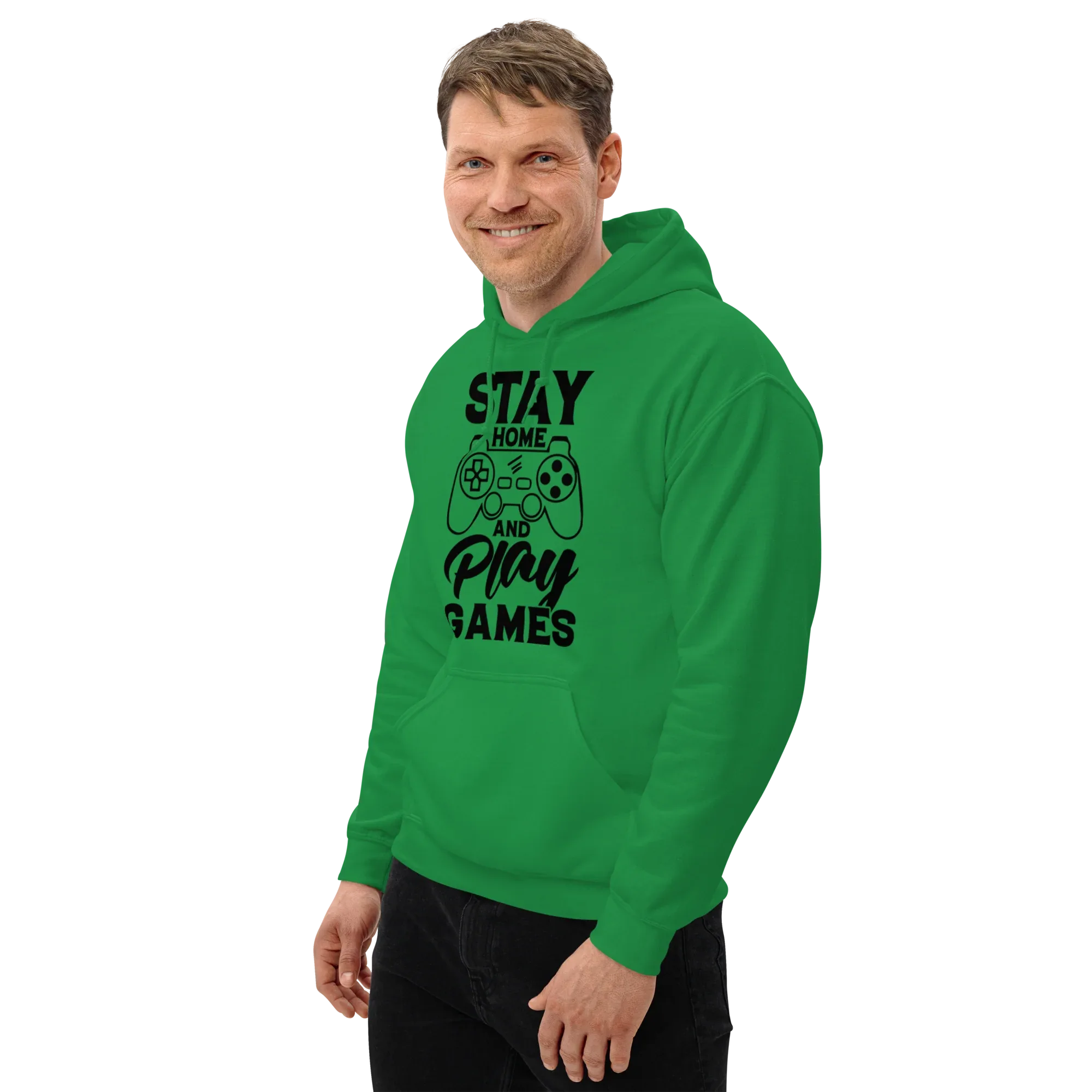 GAMER men’s hoodie - Red / S - Printoo Shop - 2935068_5538