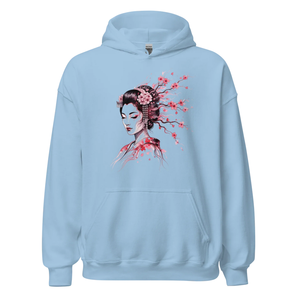 Cherry Blossom Serenity women’s hoodie - Red / S - Printoo Shop - 3750845_5538