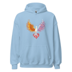 REBORN women’s hoodie - Red / S - Printoo Shop - 4271827_5538