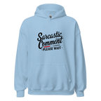 SARCASTIC COMMENT men’s hoodie - Red / S - Printoo Shop - 1238960_5538