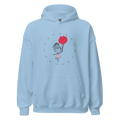 HEART BALLOONS women’s hoodie - Heliconia / S - Printoo Shop - 2197302_22257