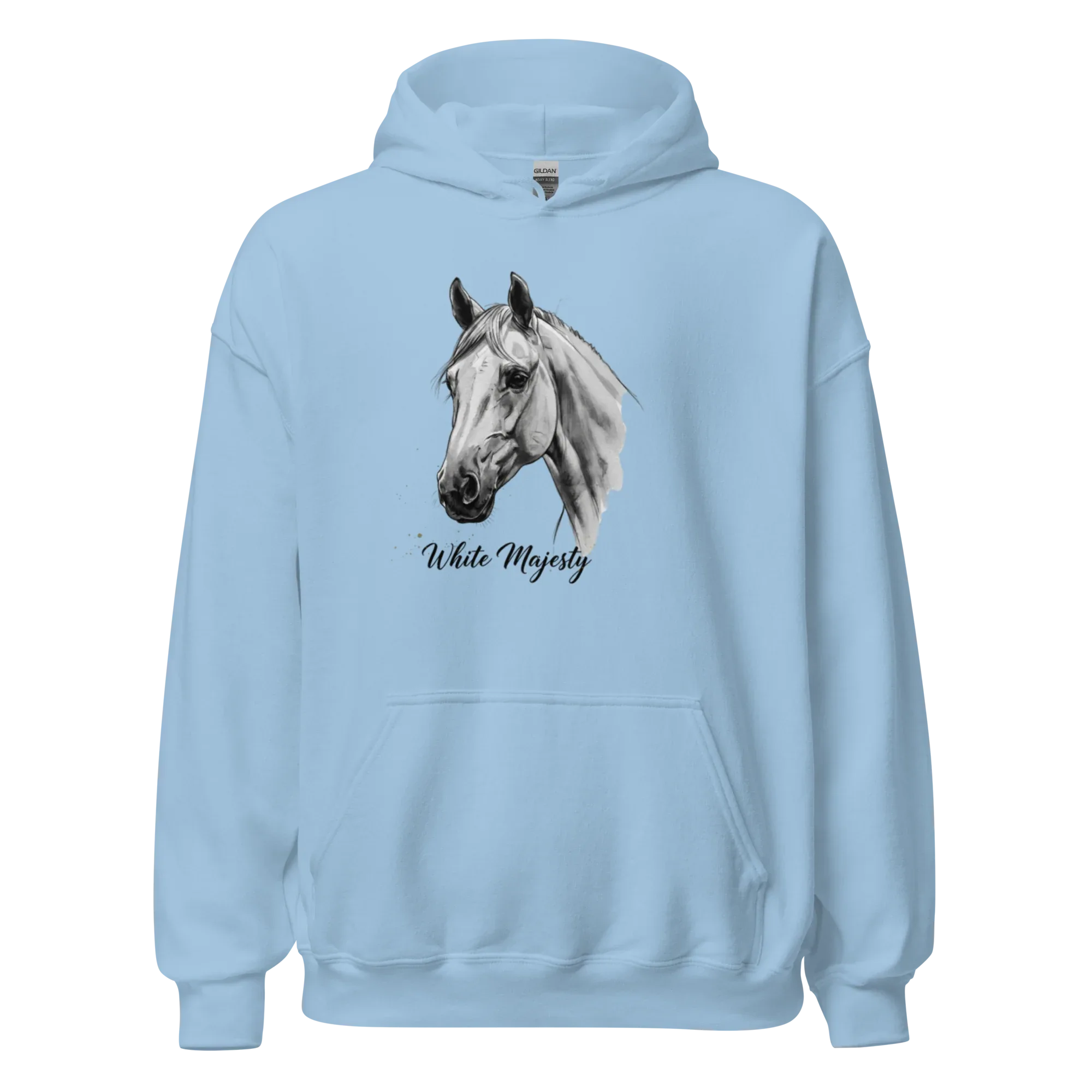 WHITE MAJESTY women’s hoodie - Military Green / S - Printoo Shop - 1970511_12989