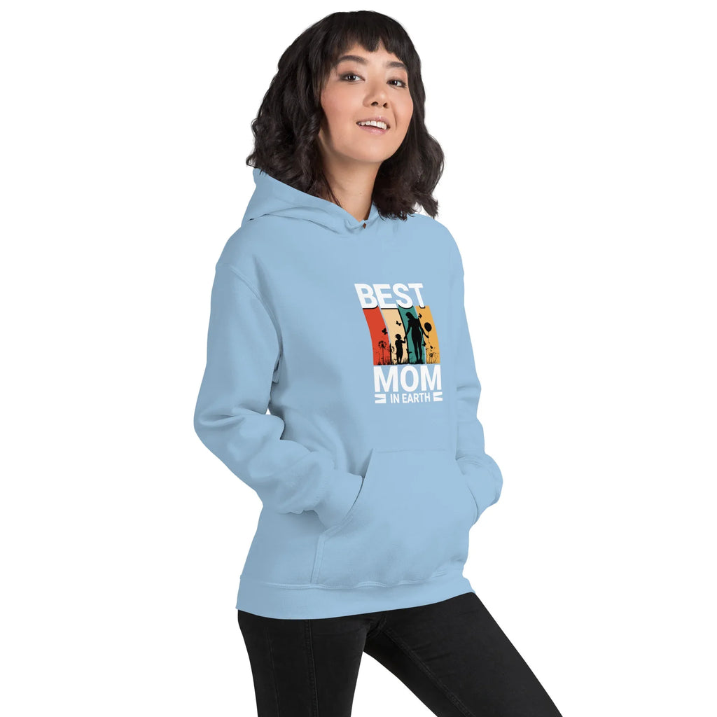 BEST MOM IN EARTH women’s hoodie - Black / S - Printoo Shop - 3035506_5530