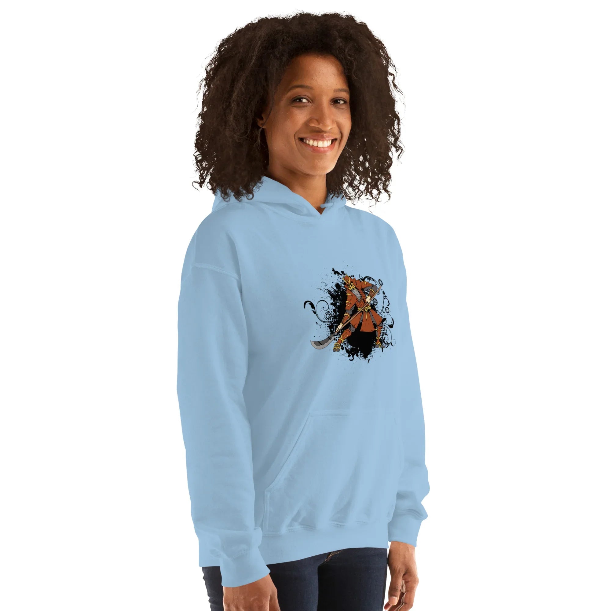 SAMURAI LEGEND women’s hoodie - Red / S - Printoo Shop - 1023590_5538