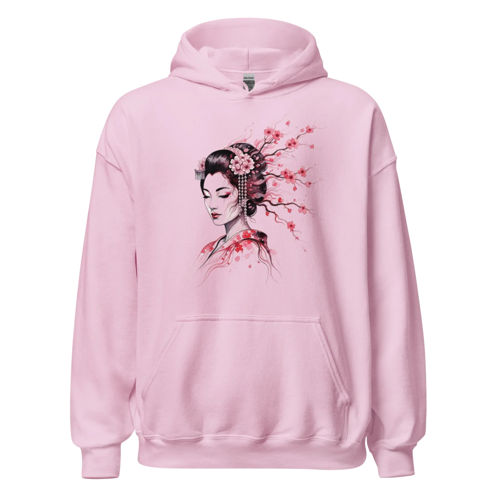 Cherry Blossom Serenity women’s hoodie - Red / S - Printoo Shop - 3750845_5538