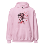 Cherry Blossom Serenity women’s hoodie - Red / S - Printoo Shop - 3750845_5538