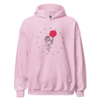HEART BALLOONS women’s hoodie - Heliconia / S - Printoo Shop - 2197302_22257