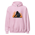 FLAME SET women’s hoodie - Red / S - Printoo Shop - 7602436_5538