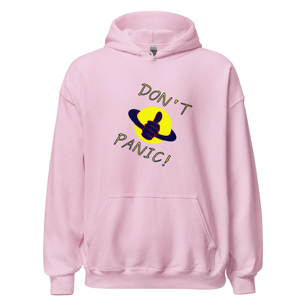 DON’T PANIC! women’s hoodie - Red / S - Printoo Shop - 5966786_5538