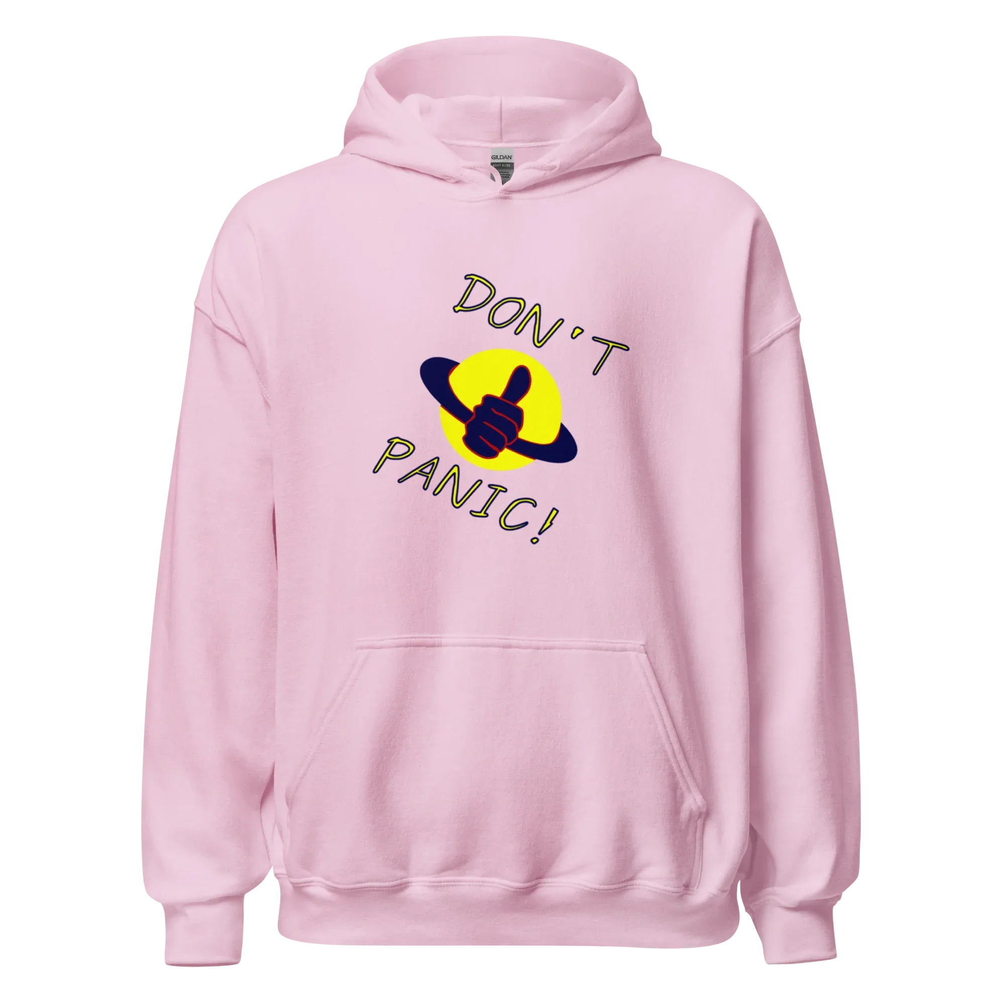 DON’T PANIC! women’s hoodie - Red / S - Printoo Shop - 5966786_5538