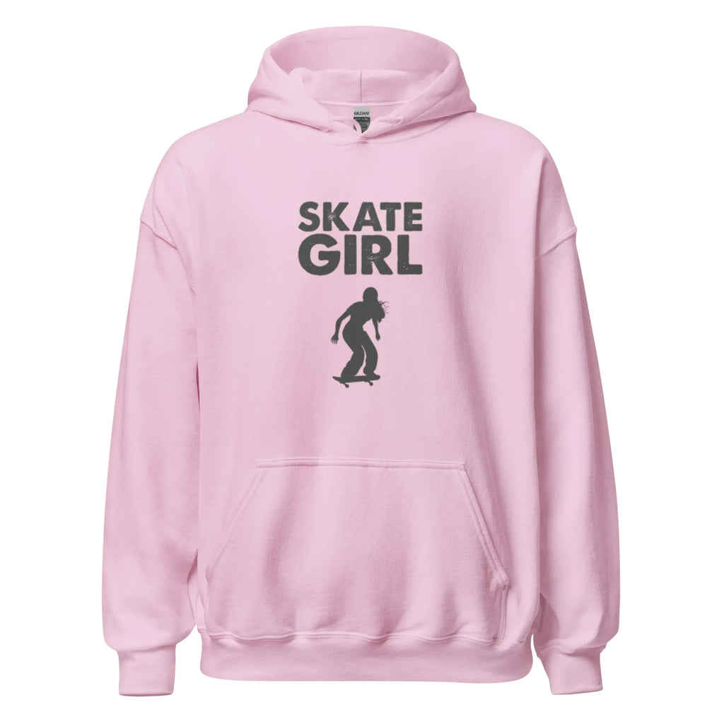 SKATE GIRL ADRENALINE women’s hoodie - Red / S - Printoo Shop - 5362049_5538