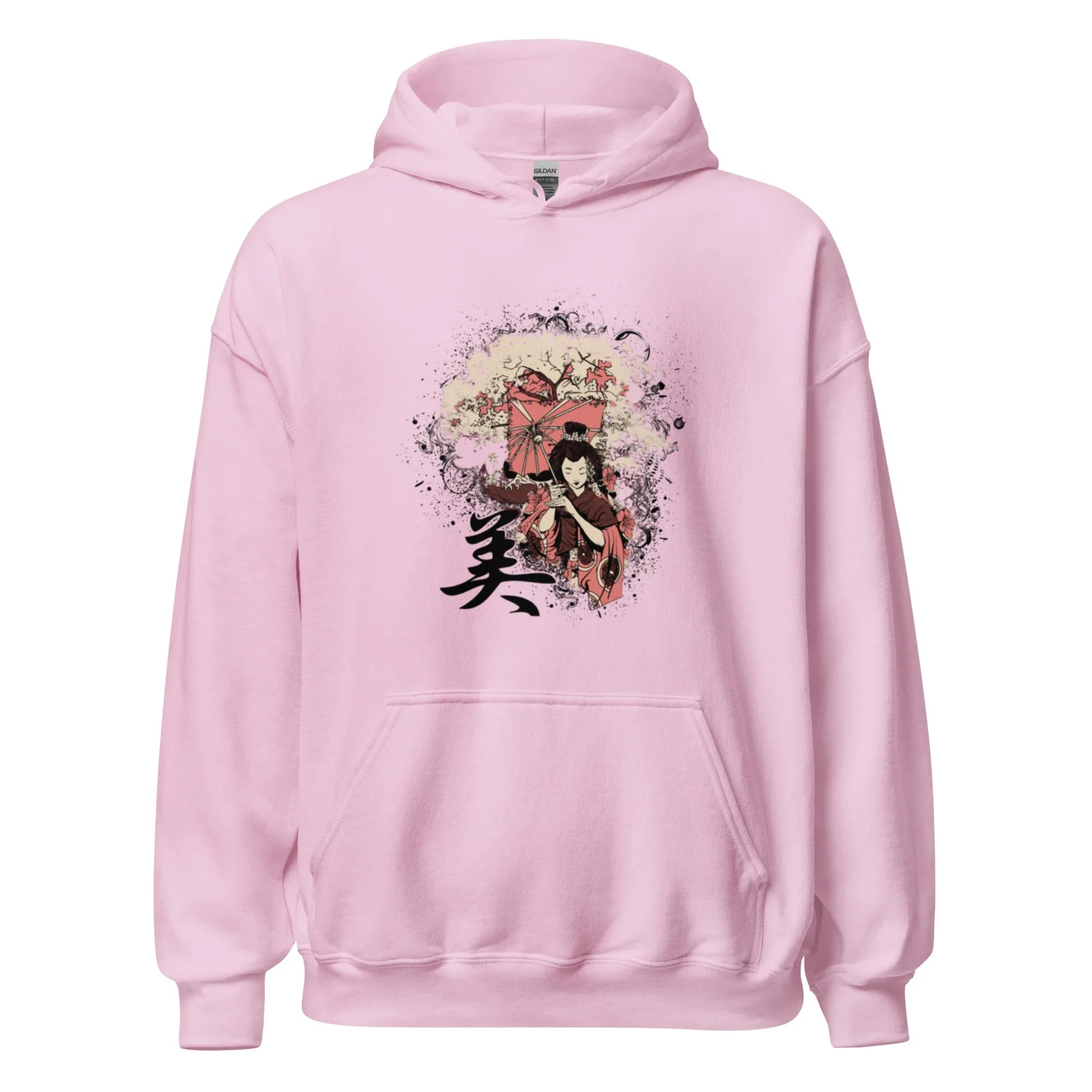 JAPANESE BEAUTY women’s hoodie - Black / S - Printoo Shop - 3790718_5530