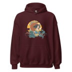 BEAUTY IN BLOOM women’s hoodie - Black / S - Printoo Shop - 7184418_5530