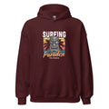 SURFING PARADISE men’s hoodie - Black / S - Printoo Shop - 4663725_5530