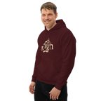 FUNKY BUM STREET ART men’s hoodie - Black / S - Printoo Shop - 2060241_5530