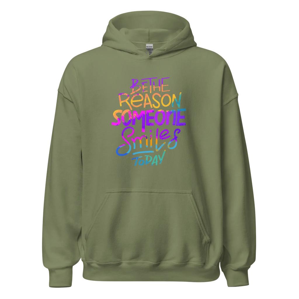 SMILE REASON men’s hoodie - Black / S - Printoo Shop - 2044547_5530