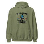 FINISH LINE VICTORY men’s hoodie - Royal / S - Printoo Shop - 3798739_16850